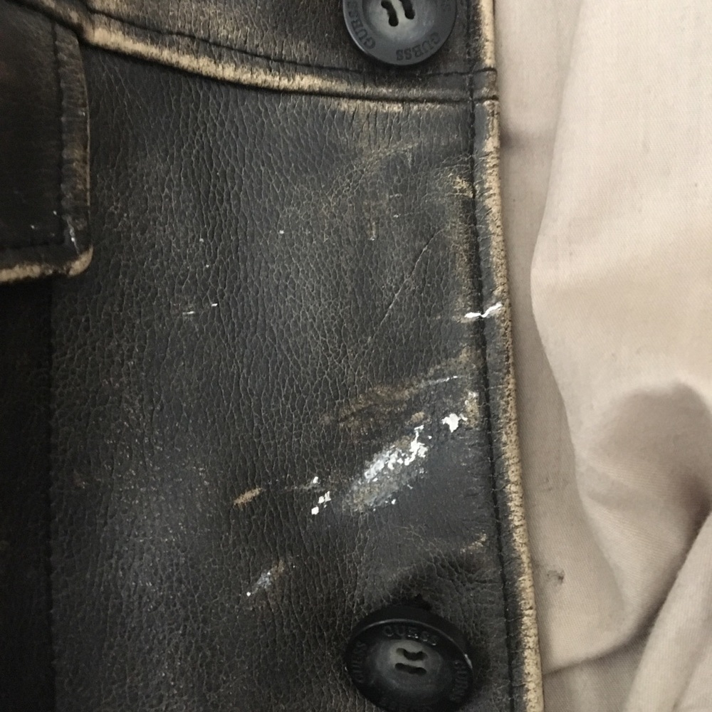 Guess Leather Jacket - image 5